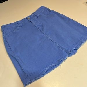 Copper Key Jean skirt Large